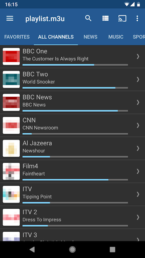 Скачать IP-TV Player - 6.1.11.apk. Скриншот - 2